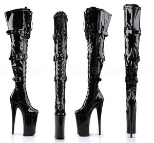 Beyond Buckle Thigh High Boot