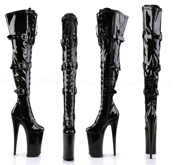 Beyond Buckle Thigh High Boot