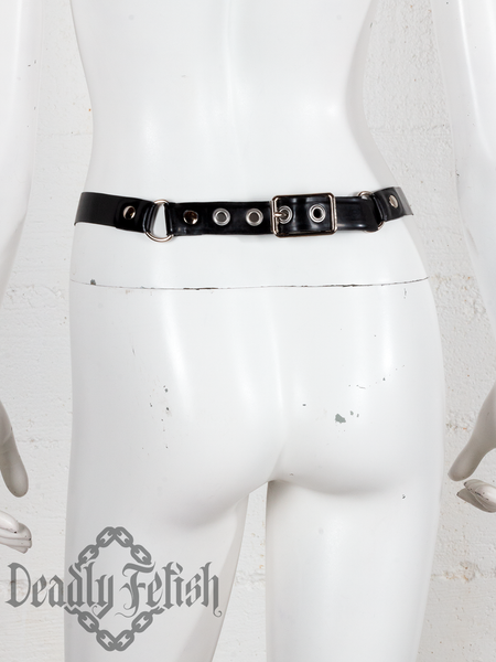 Deadly Fetish Made-to-Order Latex: Triple Ring Belt