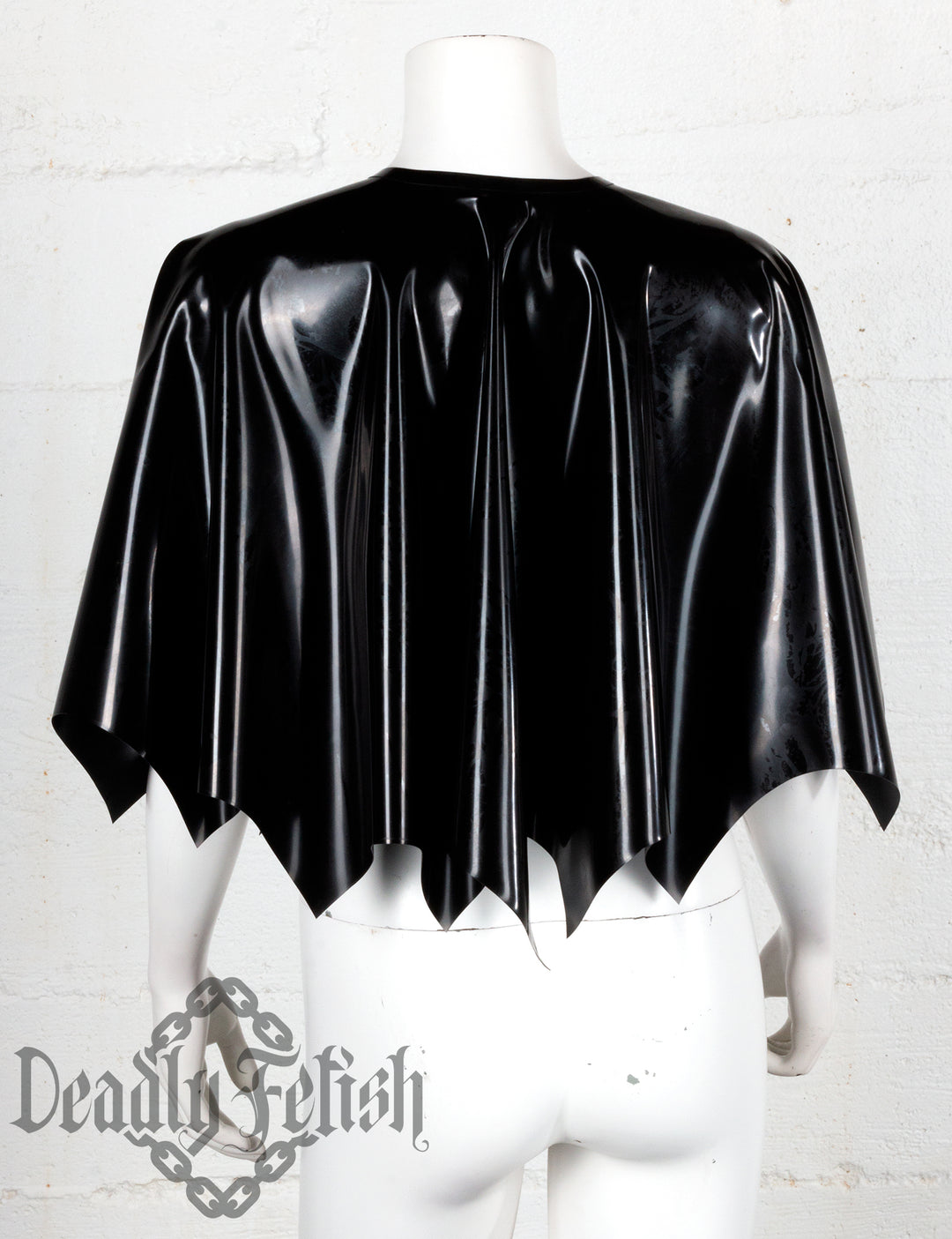 Deadly Fetish Made-To-Order Latex: Cape #08