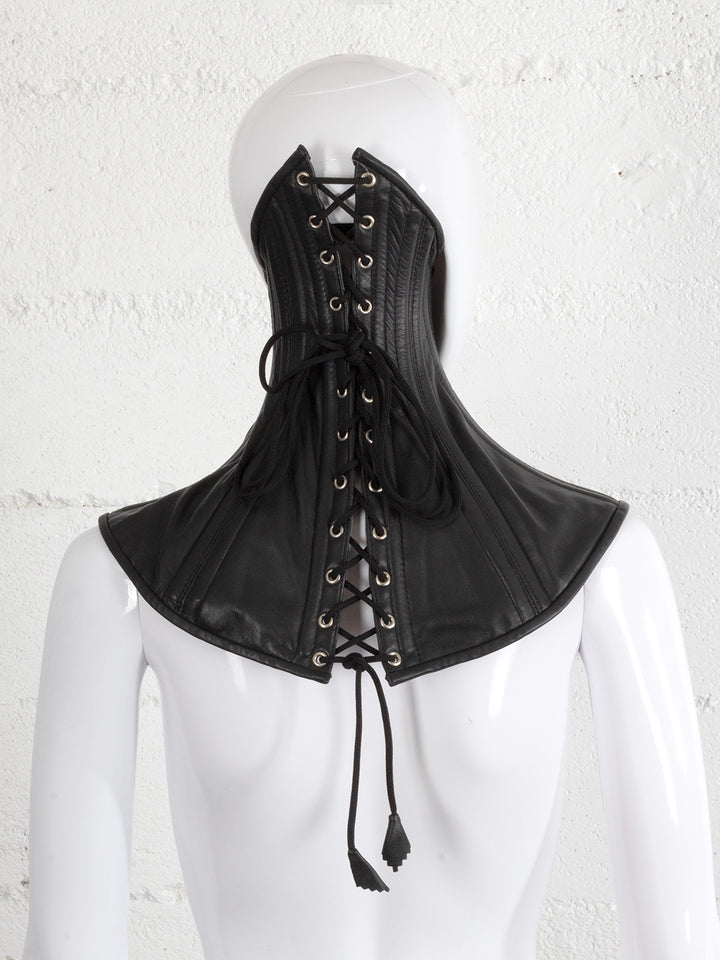 Leather Neck Corset