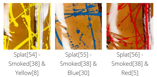 Latex Splashed Brief
