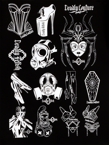 Deadly Couture/Deadly Fetish Patches