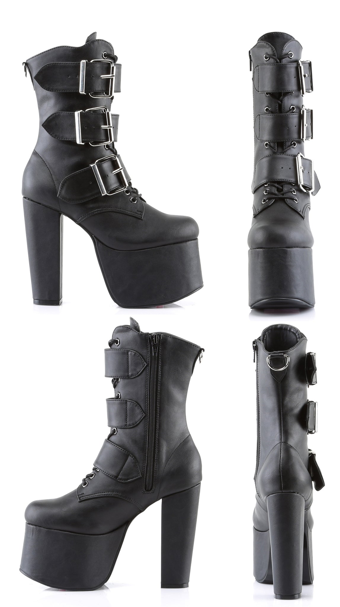 Torment Buckle Ankle Boot