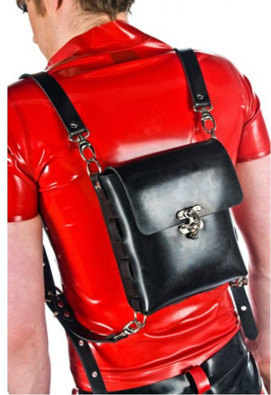 Large Latex Pouch Backpack