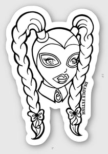 Deadly Fetish Dolly Sticker