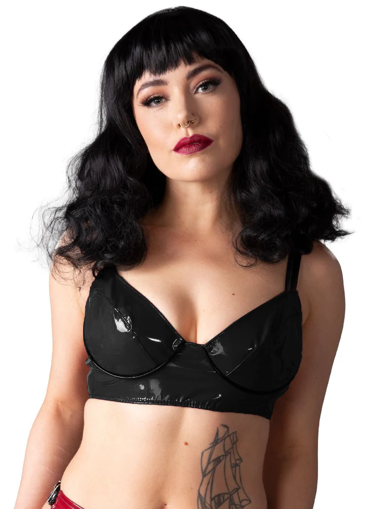 PVC Longline Bra