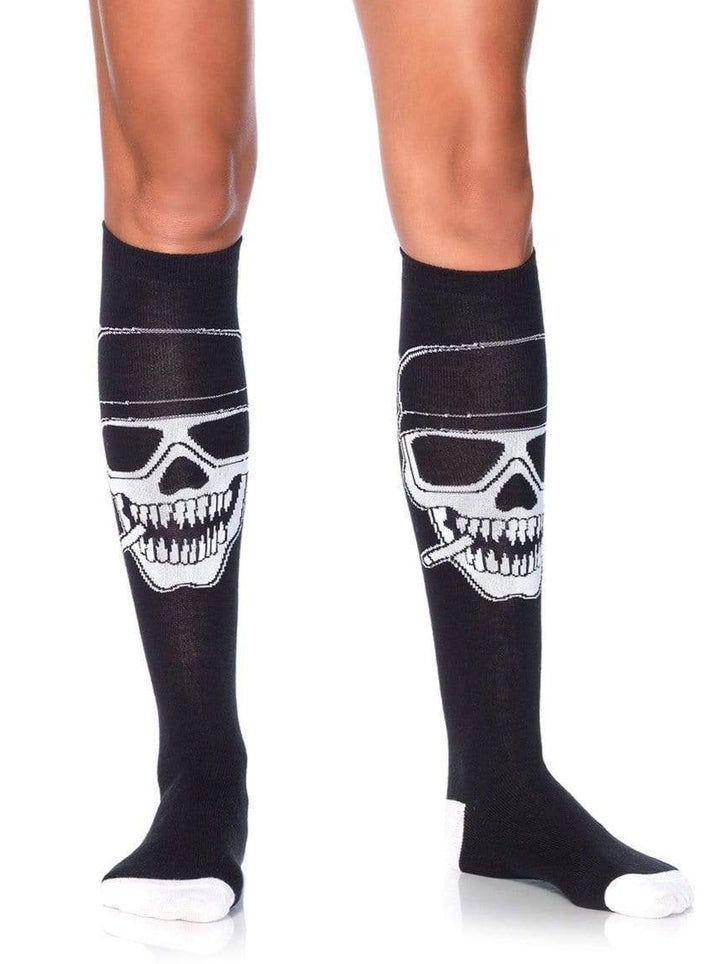 Skeleton Knee Highs