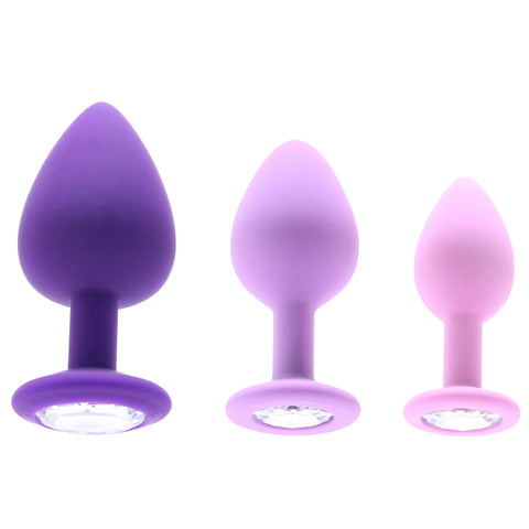 Jeweled Butt Plug Set