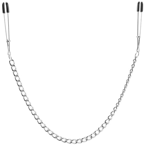 Tweezer Nipple Clamps with Chain