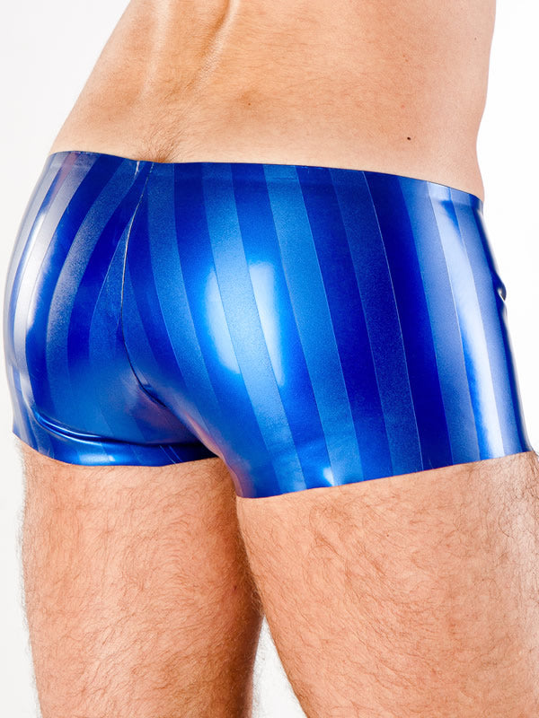 Latex Striped Boxer Shorts